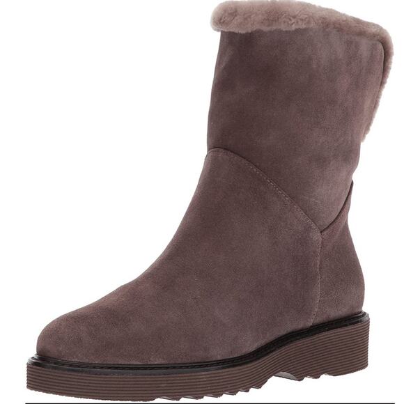 Aquatalia Kimberly Weatherproof Genuine Shearling Women's Boots sz 6.5 - Picture 1 of 8